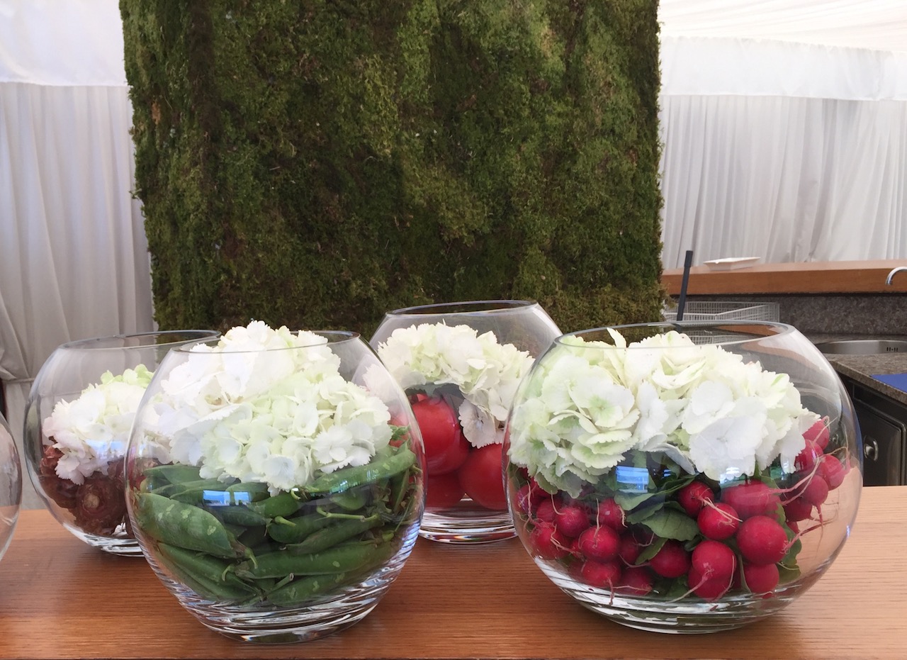 Floral arrangements for company events
